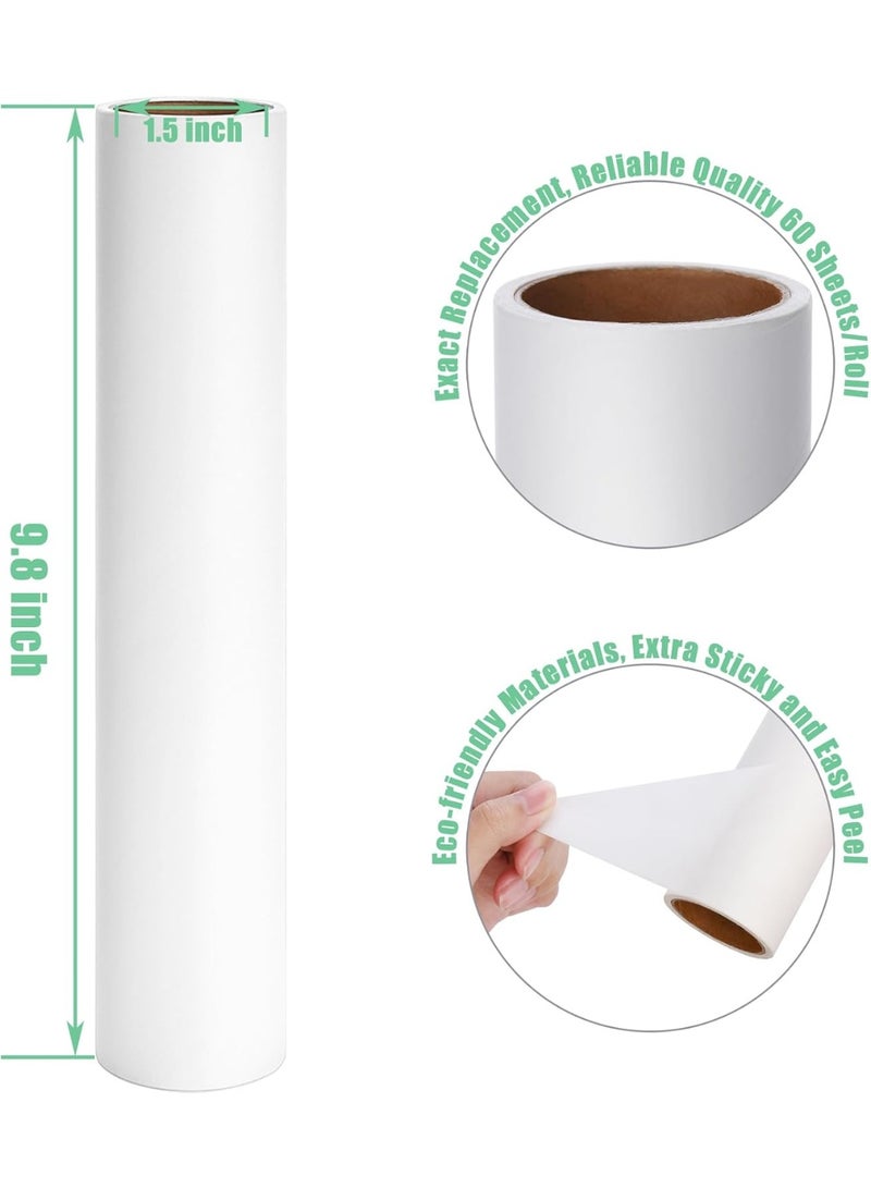 مواد ملء الأسطوانة القطنية الكبيرة ، مواد ملء الأسطوانة القطنية الواسعة جداً ، تستخدم لإزالة شعر الحيوانات الأليفة ، الأرضيات المنزلية ، السجاد ، الملابس ، تنظيف الأريكة - Image 3